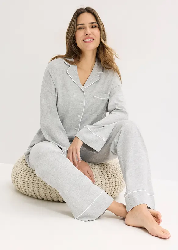 Pyjama boutonn&eacute;, bonprix