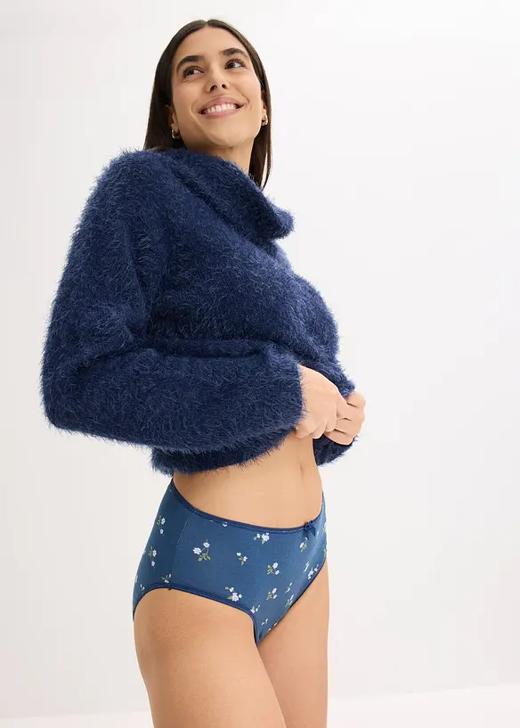 Lot de 5 slips Maxi confortables, bonprix