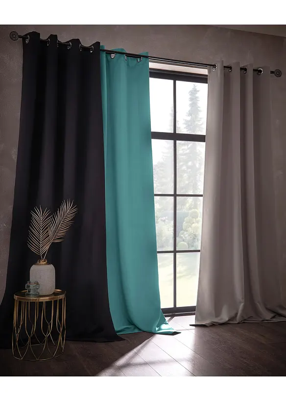 Rideau obscurcissant (1 pce), taille normale et XXL, bonprix