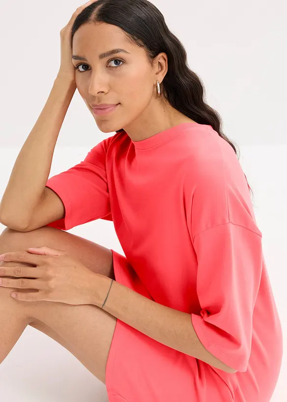 Robe oversize en jersey de coton &eacute;pais, bonprix