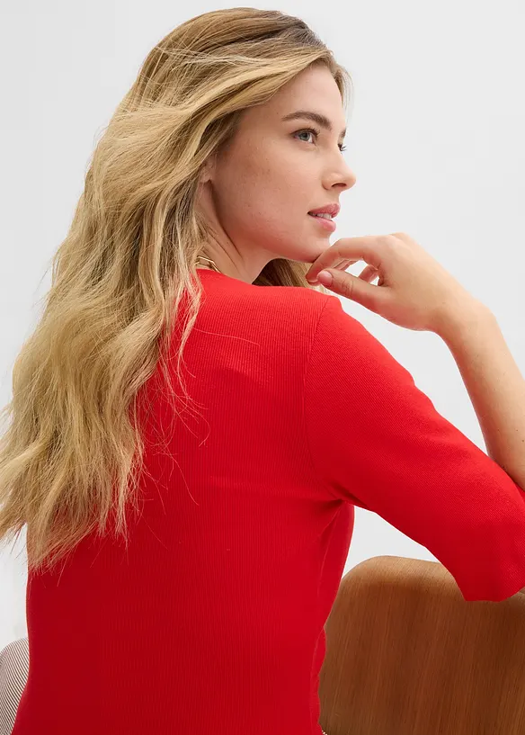 Lot de 2 T-shirts c&ocirc;tel&eacute;s, bonprix