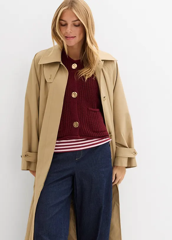 Gilet sans manches en maille avec des poches, bonprix