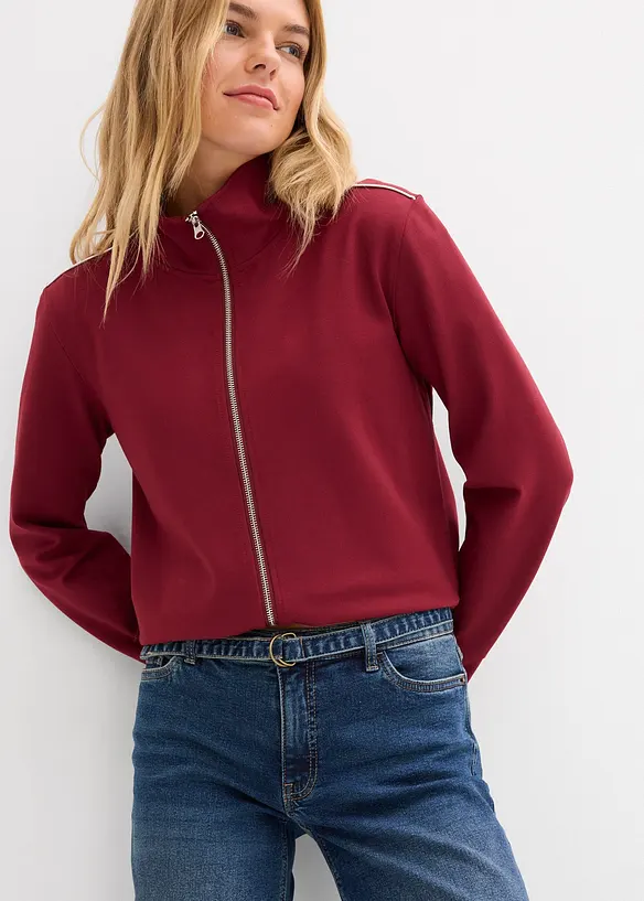 Jean large taille mi-haute, long, bonprix