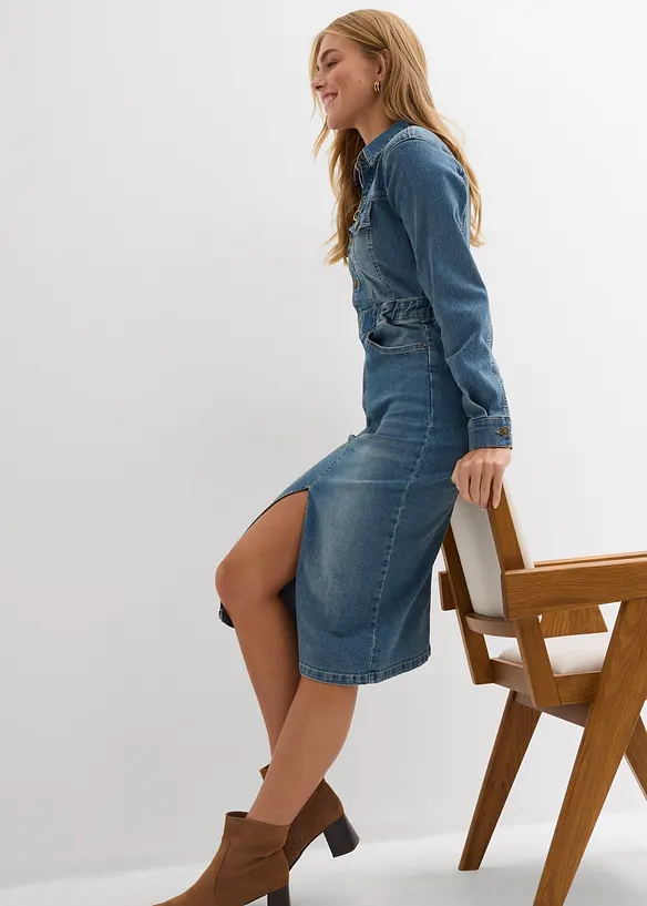 Robe en jean, bonprix