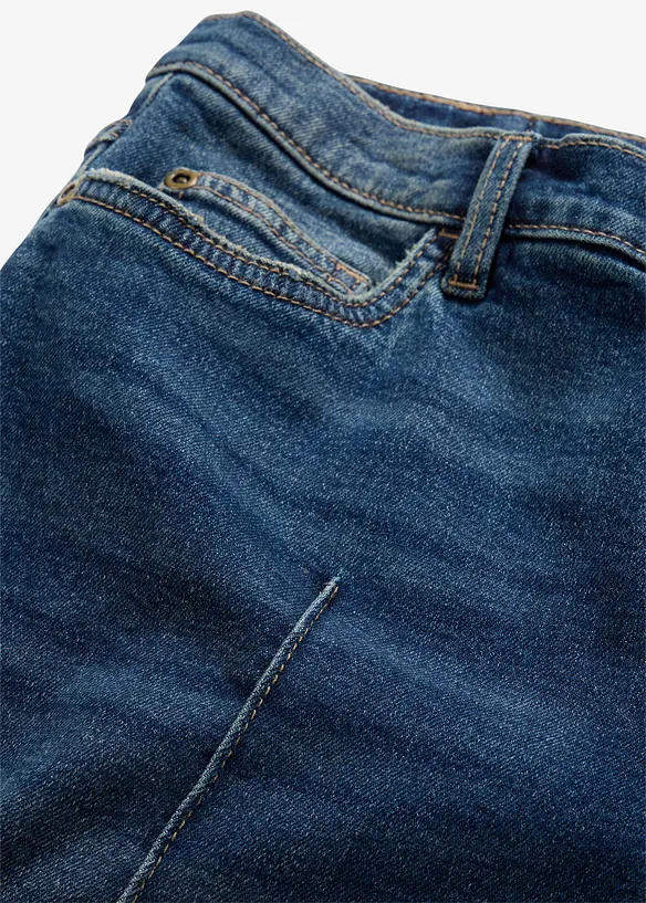 Jean large taille mi-haute, long, bonprix