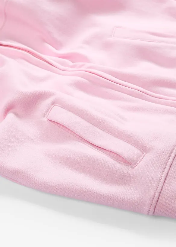 Sweat zipp&eacute; 100% coton, bonprix