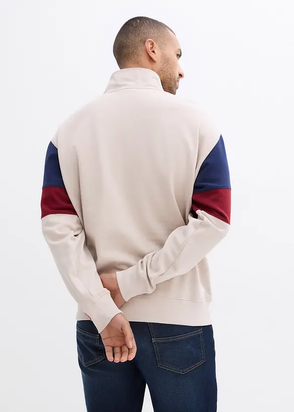 Sweat-shirt loose 100% coton, bonprix