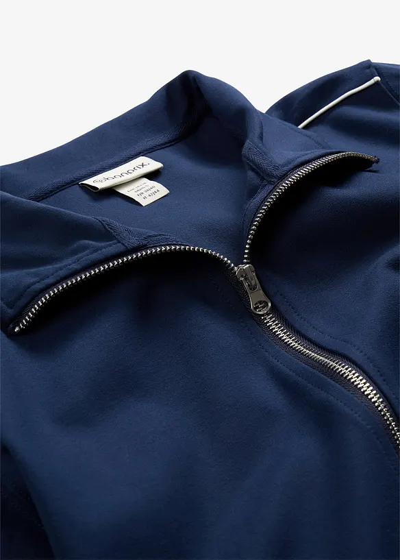 Sweat zipp&eacute; en Punto di Roma confortable, bonprix