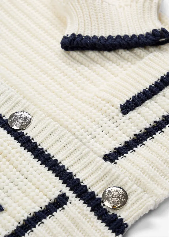 Gilet en grosse maille, bonprix