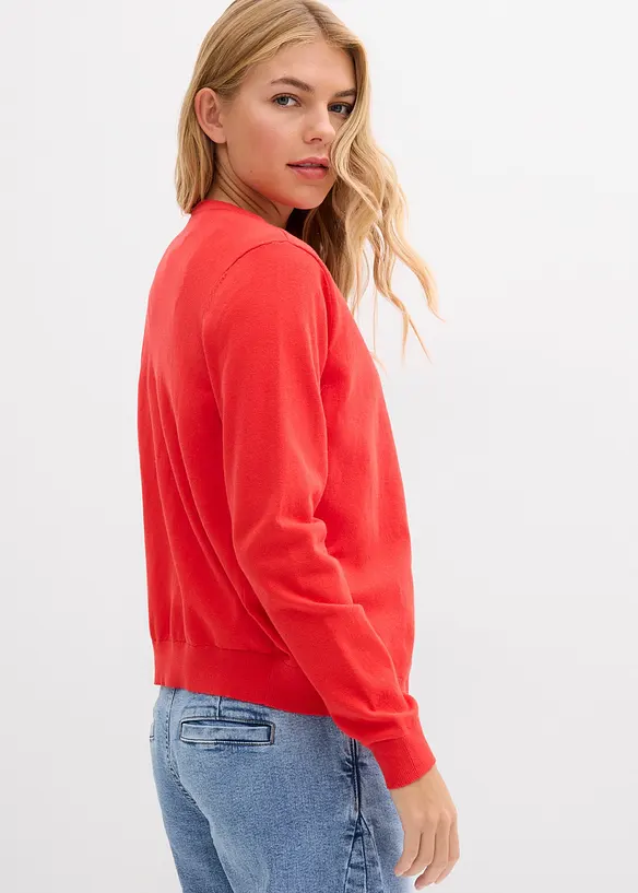 Gilet en fine maille, bonprix