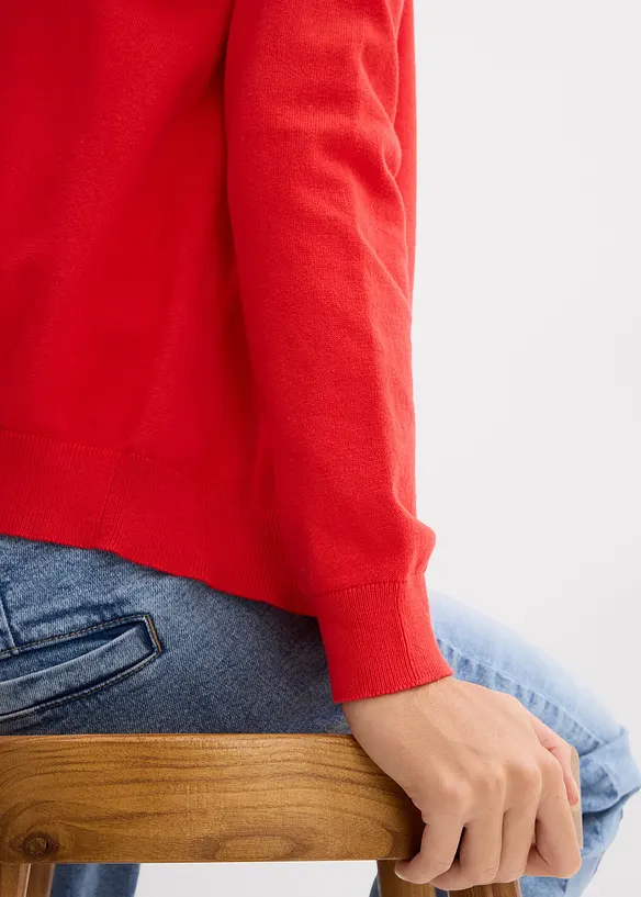 Gilet en fine maille, bonprix