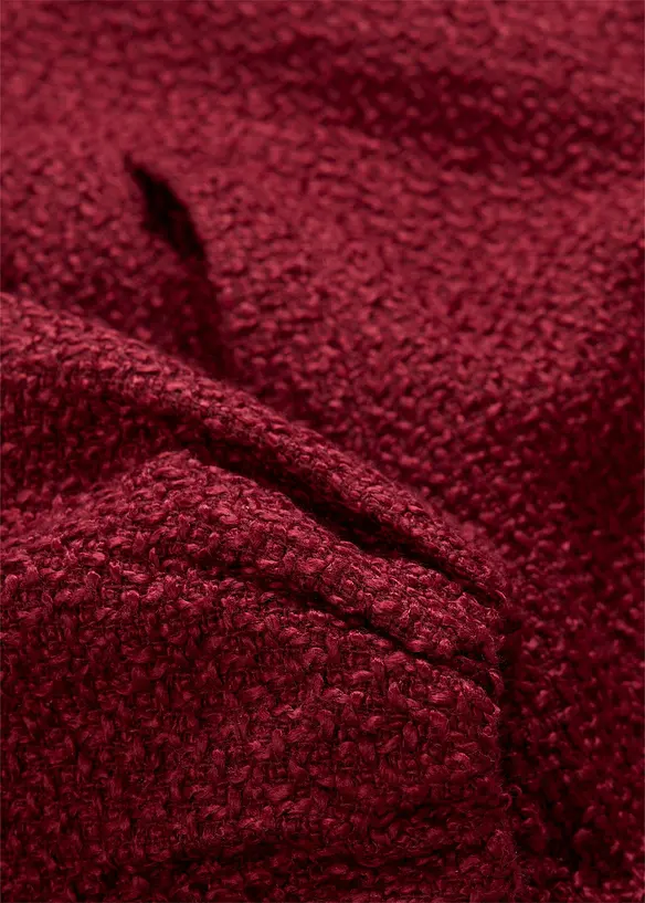 Blouson doux en maille bouclette, bonprix