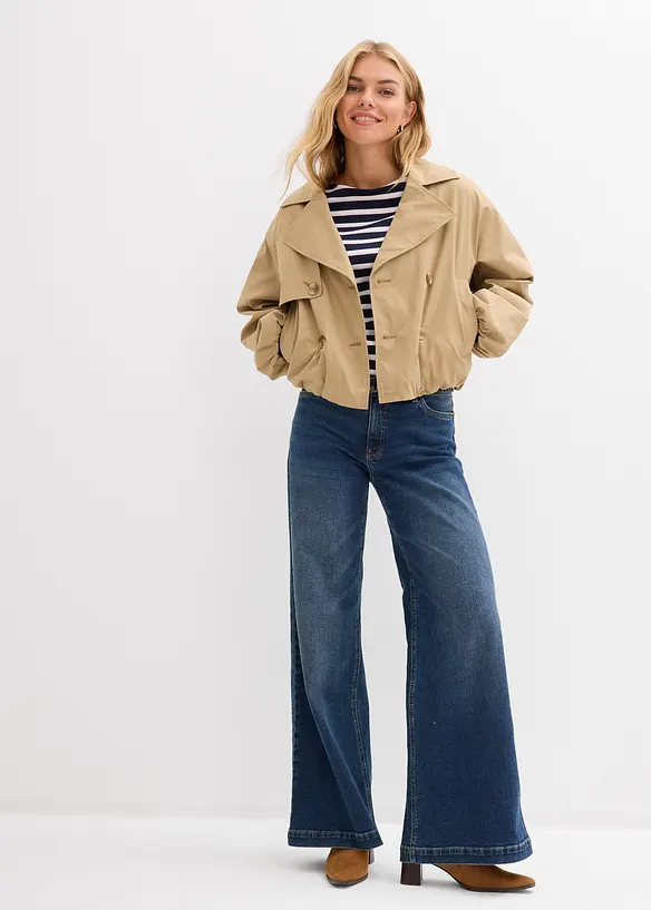 T-shirt manches longues 100% coton, bonprix