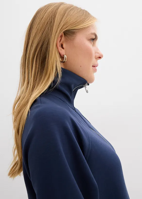 Sweat en mati&egrave;re n&eacute;opr&egrave;ne douce, bonprix