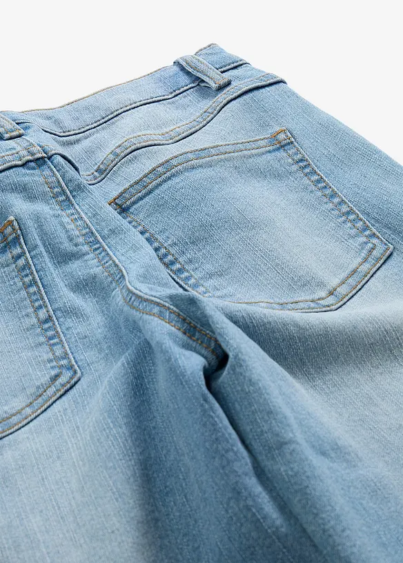 Jean droit taille mi-haute, bonprix