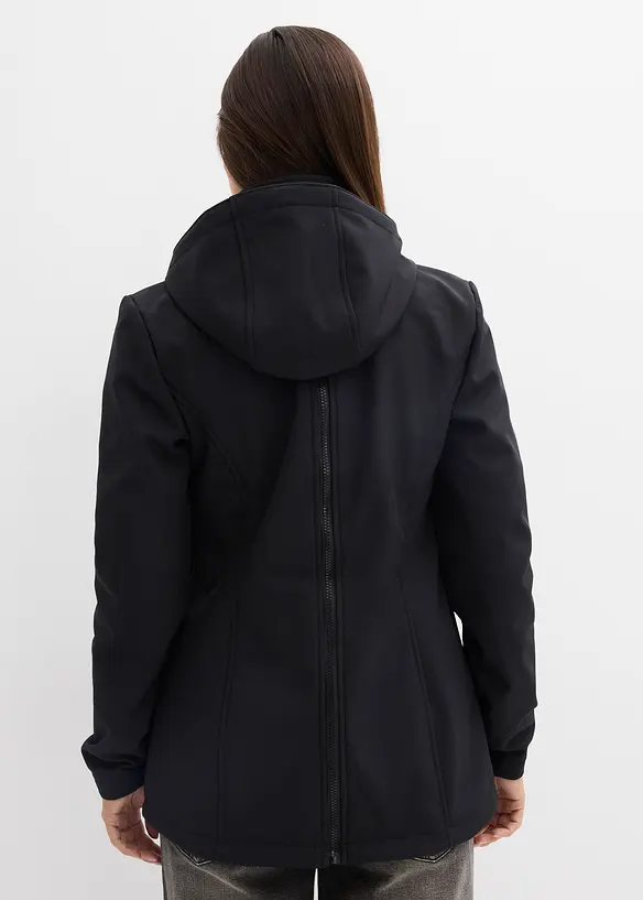 Veste de grossesse en softshell avec fonction portage devant et derri&egrave;re, bonprix
