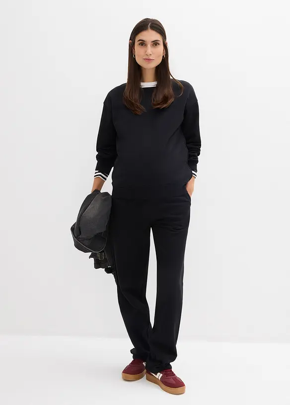 Sweat-shirt de grossesse et d&rsquo;allaitement 100% coton, bonprix