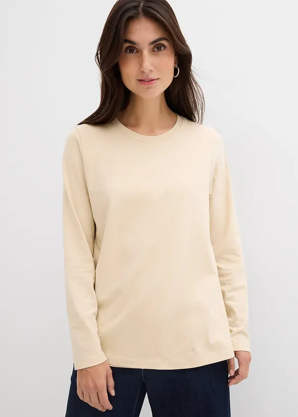 Lot de 2 T-shirts de grossesse et d&rsquo;allaitement 100% coton, bonprix