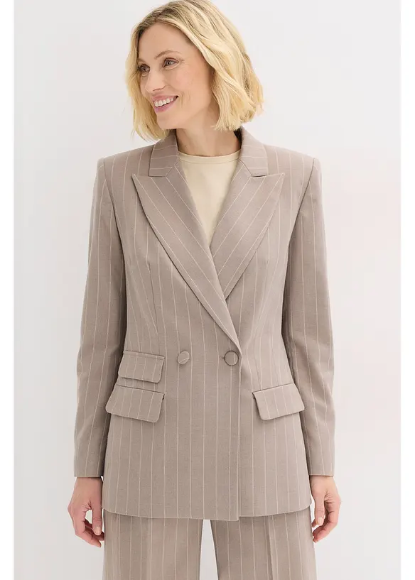 Blazer &agrave; rayures tennis, bonprix