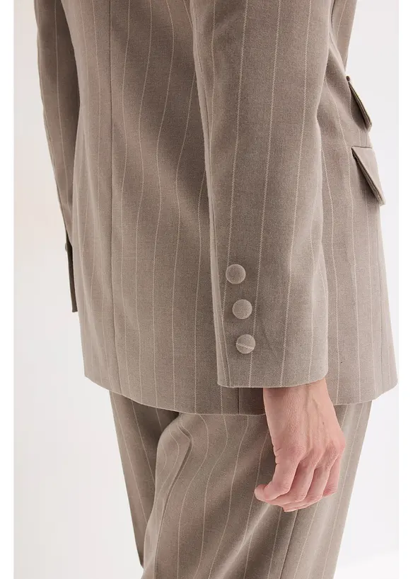 Blazer &agrave; rayures tennis, bonprix