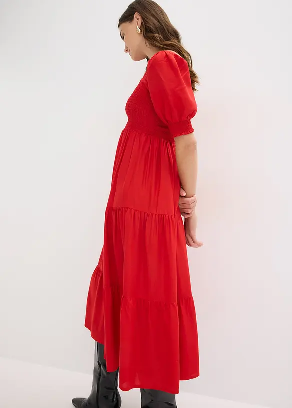 Robe midi imprim&eacute;e, bonprix