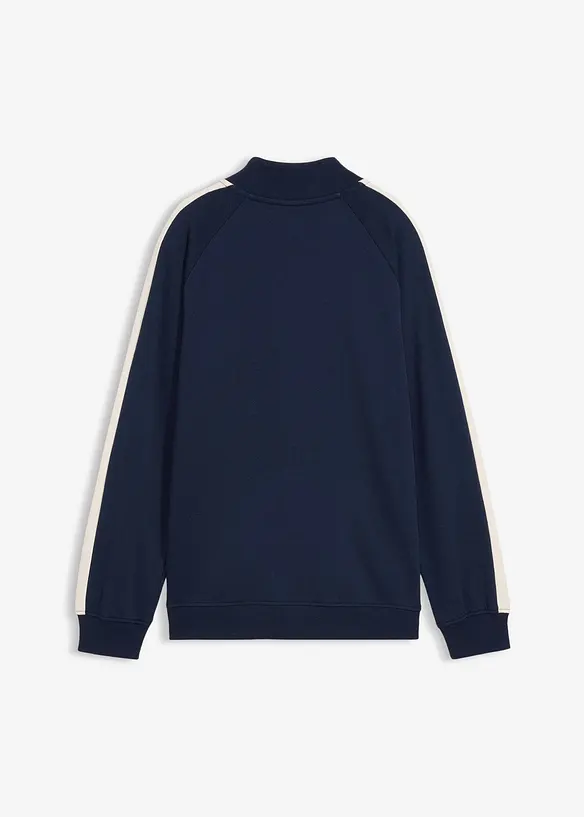 Sweat zipp&eacute; 100% coton, bonprix