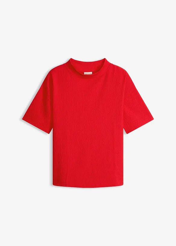 T-shirt en cr&ecirc;pe textur&eacute;, bonprix
