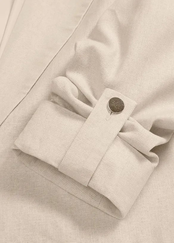 Blazer en lin m&eacute;lang&eacute;, bonprix