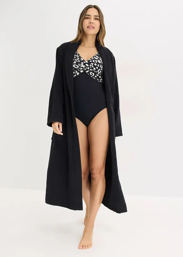 Peignoir en &eacute;ponge, bonprix