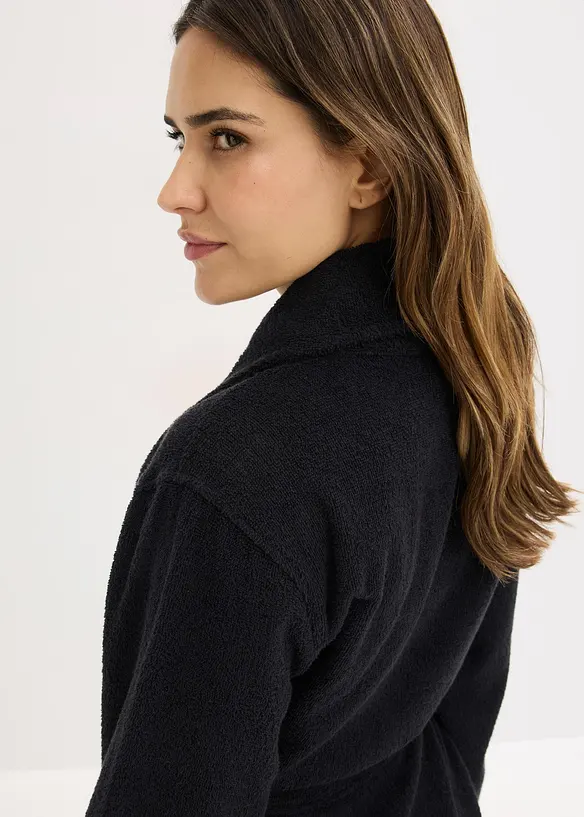 Peignoir en &eacute;ponge, bonprix