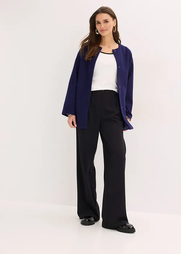 T-shirt manches longues c&ocirc;tel&eacute;, bonprix