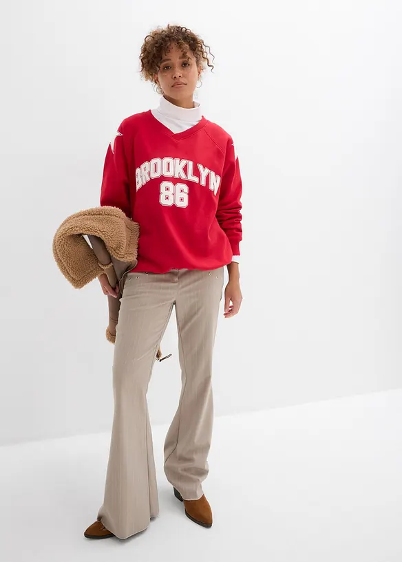 Sweat-shirt oversize et doux, bonprix