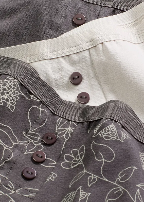 Lot de 4 boxers longs pour femme, bonprix