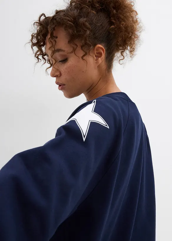 Sweat-shirt oversize et doux, bonprix