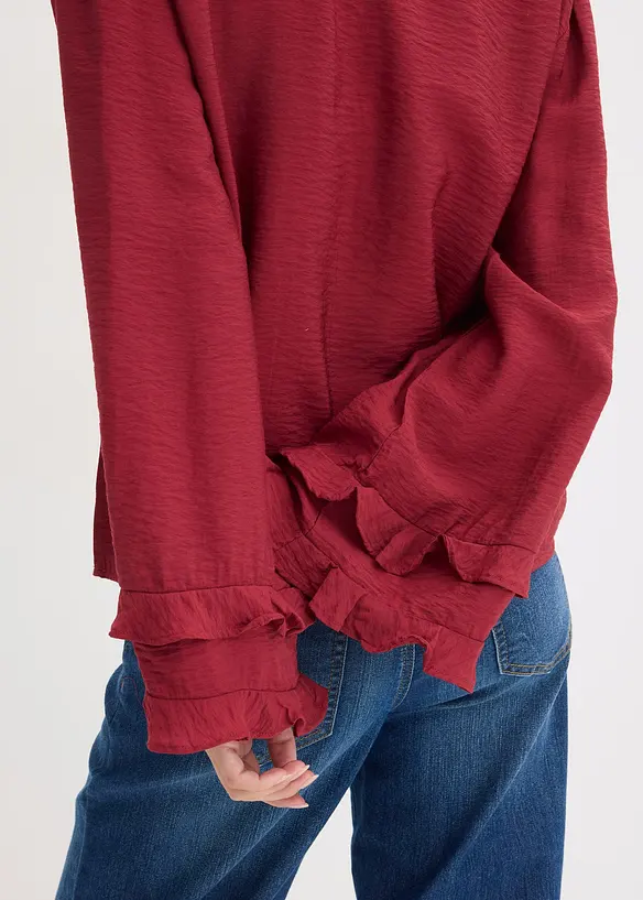 Tunique en fine viscose m&eacute;lang&eacute;e, bonprix