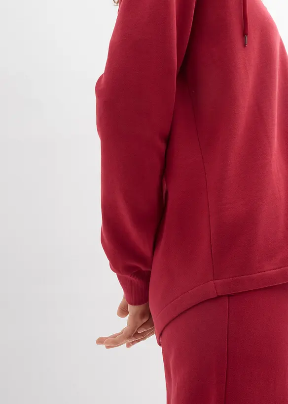 Sweat zipp&eacute; 100% coton, bonprix