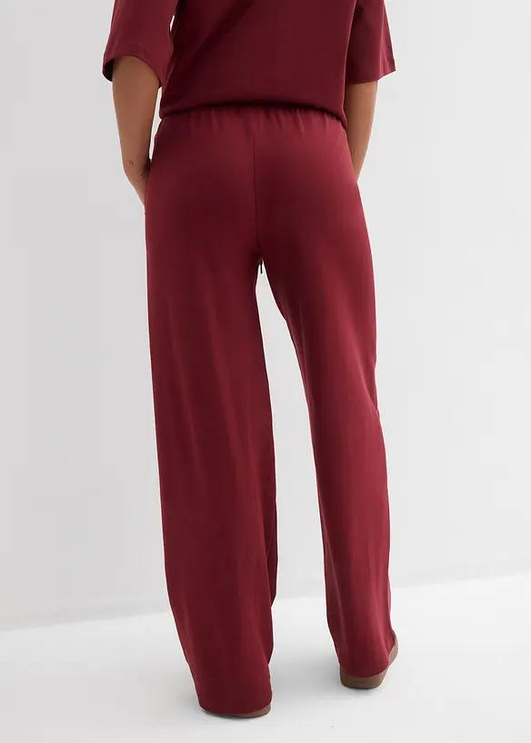 Pantalon en jersey interlock, bonprix