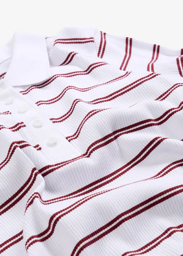 Polo c&ocirc;tel&eacute;, bonprix