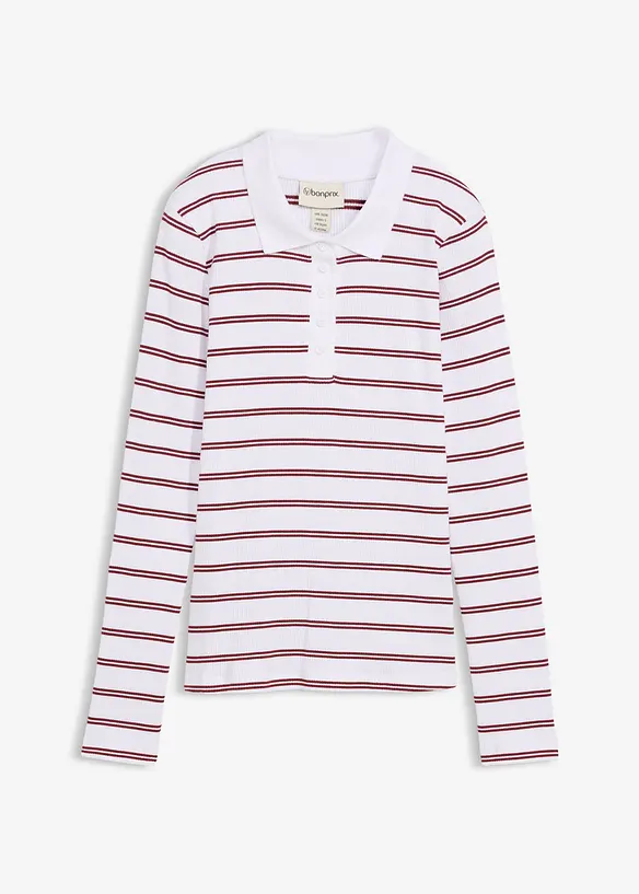 Polo c&ocirc;tel&eacute;, bonprix