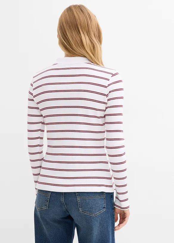 Polo c&ocirc;tel&eacute;, bonprix