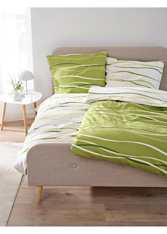 Parure de lit r&eacute;versible en linon, bonprix