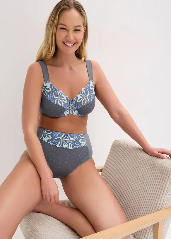 Soutien-gorge minimiseur &agrave; bretelles rembourr&eacute;es, bonprix