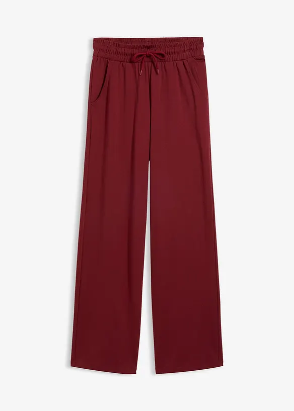 Pantalon en jersey interlock, bonprix