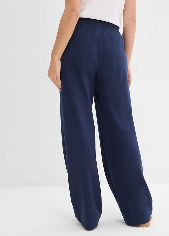 Pantalon en jersey interlock, bonprix