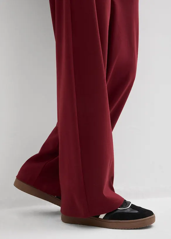 Pantalon en jersey interlock, bonprix