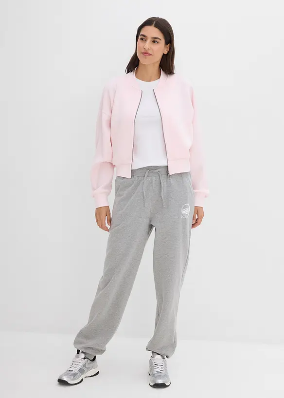 Blouson doux en sweat avec viscose, bonprix