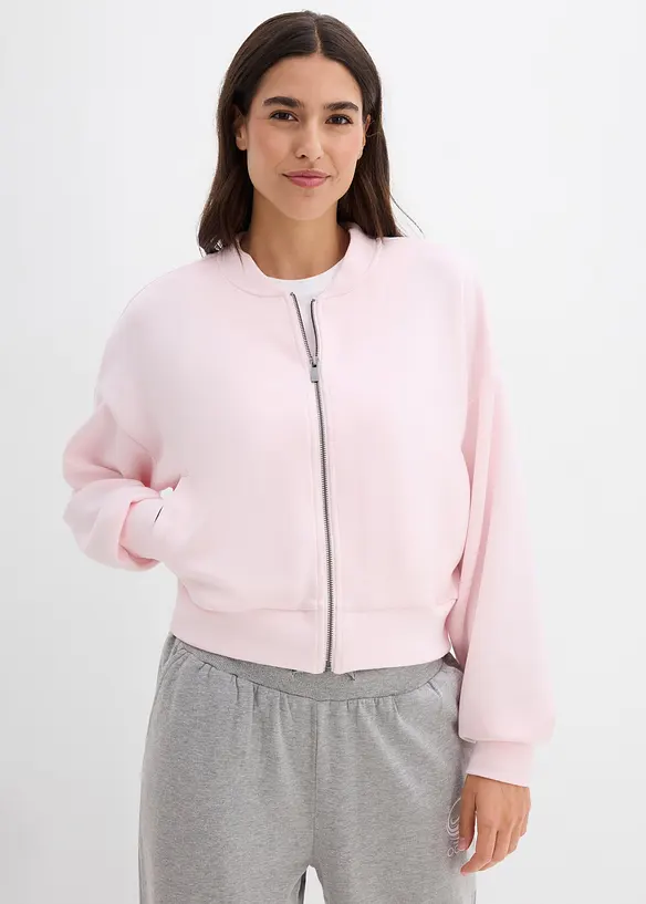 Blouson doux en sweat avec viscose, bonprix