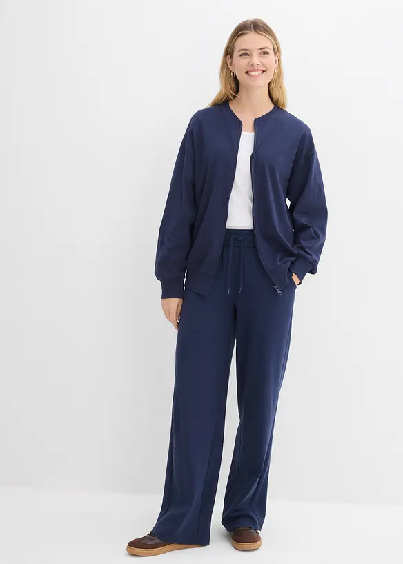 Gilet en molleton 100% coton, bonprix