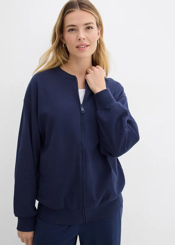 Gilet en molleton 100% coton, bonprix