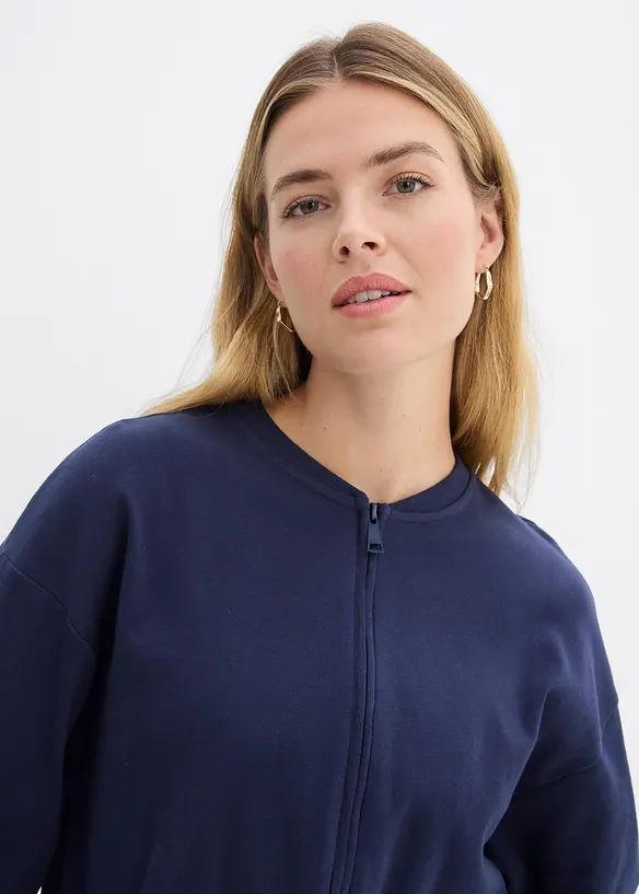 Gilet en molleton 100% coton, bonprix